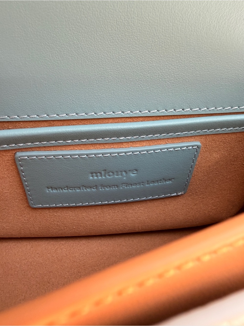 Mlouye Bag Mini Eddie in Rare Color Malibu SOLD OUT! New with Dustbag - Picture 7 of 7